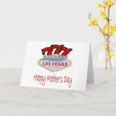 777 Las Vegas, Glückliche Muttertagskarte Karte (Gelbe Blume)