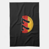 77 Deutschland Generation X Geschirrtuch (Vertikal)