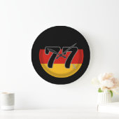 77 Deutschland Generation X Große Wanduhr (Zuhause)
