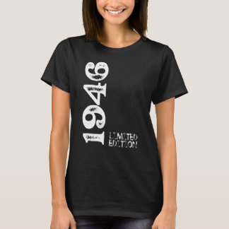 77. Geburtstag 77 Jahre Mann Frau Retro Vintag 194 T-Shirt