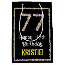 77. Geburtstag: Blumennummer, Individuelle Name, B