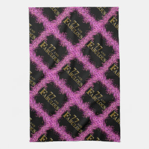 77. Geburtstag Geschirrtuch