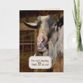 77. Geburtstag Karte (Vorderseite)