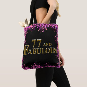 77. Geburtstag Tasche