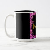 77. Geburtstag Zweifarbige Tasse (Links)