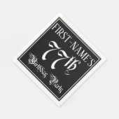 77. Geburtstagsparty — Extravagantes Drehbuch + In Serviette (Ecke)