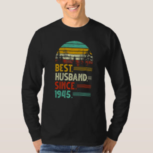 77. Hochzeit Jubiläum Funny Best Husband Seit T-Shirt
