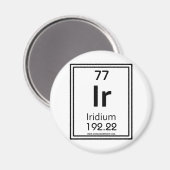 77 Iridium Magnet (Vorderseite/Rückseite)