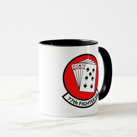 77. Kämpfer-Geschwader Tasse (VorderseiteRechts)