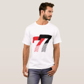 77 Modernes Sportdesign T-Shirt (Vorne ganz)