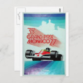 77 Monoco-Grand-Prix Postkarte (Vorne/Hinten)