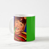 "77 Soda ad" der 1950er Kaffeetasse (Vorderseite Links)