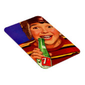 "77 Soda ad" der 1950er Magnet (Rechte Seite)