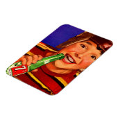 "77 Soda ad" der 1950er Magnet (Linke Seite)