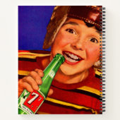 "77 Soda ad" der 1950er Notizblock (Rückseite)