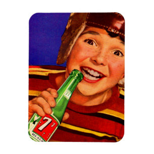 77 Soda-Werbung in den 50er Jahren Magnet