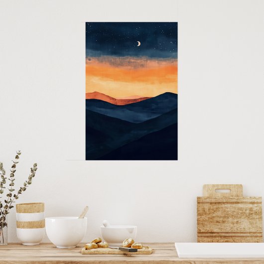 780 Abstrakt Poster (Küche)