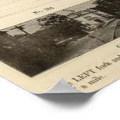 78285 Tarrytown, Ossining Poster (Ecke)