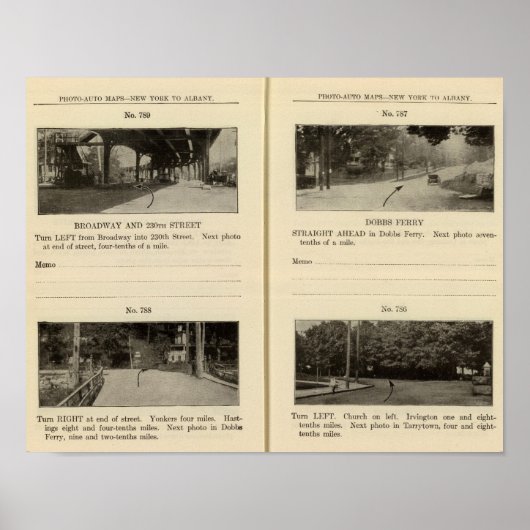 78689 Broadway & 230th St Dobbs Ferry Poster (Vorne)