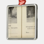 78689 Broadway u. 230. Fähre St. Dobbs Silbernes Ornament (Links)