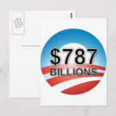 787 MRD. $ POSTKARTE (Vorne/Hinten)