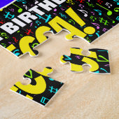 78. Geburtstag — Spaß, bunte Musiksymbole & "78" Puzzle (Seite)