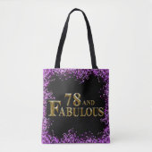 78. Geburtstag Tasche (Vorderseite)