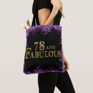 78. Geburtstag Tasche