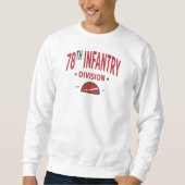 78. Infanterieabteilung "Blitzabteilung" Sweatshirt (Vorderseite)