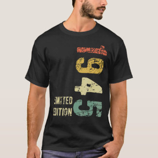 78 Jahre alt 1945 Retro 78. Geburtstag T-Shirt