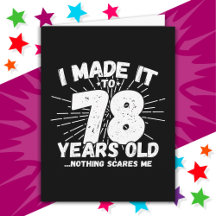 78 Jahre alt Sarcastic Meme Funny 78. Geburtstag