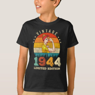 78 Jahre alte Frauen Tag 1944 Vintag 78. Geburtsta T-Shirt