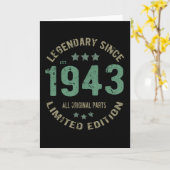 78 Jahre alte Tagesstätte 78. Geburtstag Karte (Gelbe Blume)