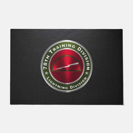 78. Trainingsdivision Fußmatte (Vorderseite)