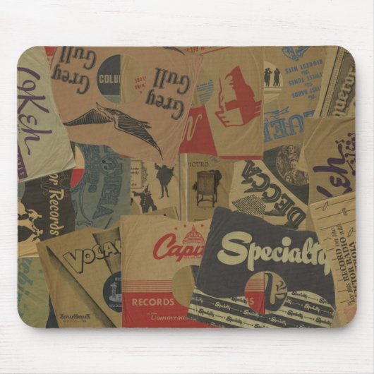 78 U-/minrekordhülsen Mousepad (Vorne)