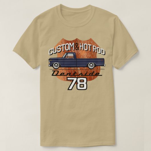 78Mitternacht Blue T-Shirt (Design vorne)