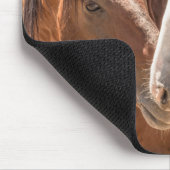 7911-Two Wild Mustangs Mousepad (Ecke)