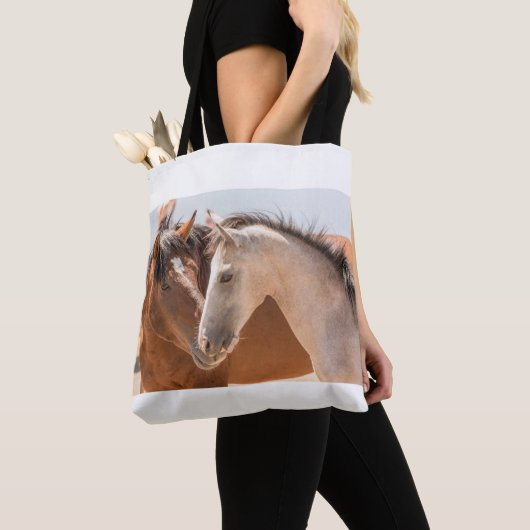 7911-Two Wild Mustangs Tasche (Von Nahem)