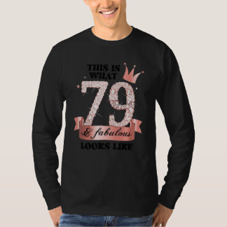 79 & Fabulous I Rose und White Party Gruppe Candid T-Shirt