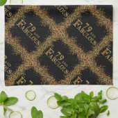 79. Geburtstag Geschirrtuch (Gefaltet)