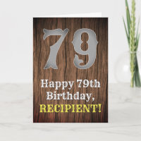 79. Geburtstag: Inspirierter Country Western Look,