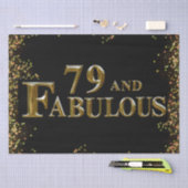 79. Geburtstag Seidenpapier (Handwerk)