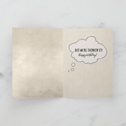 79th Birthday Humor Young Boys With Baseball Bats  Karte (Innenseite)