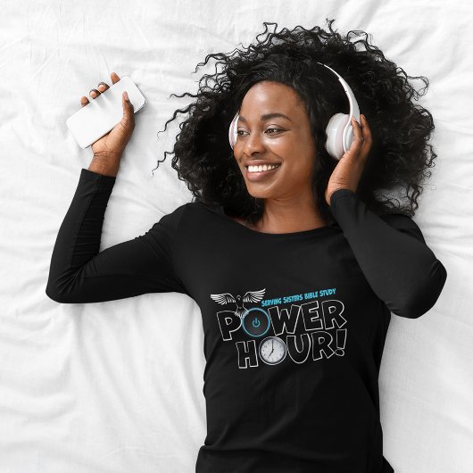 7.00 UHR BIBLE STUDY POWER HOUR Long Sleeve T-Shirt