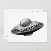 7-2 Welttag der UFO Postkarte (Vorne/Hinten)