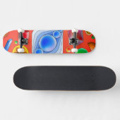 7 3/4" Cooles Skateboard (Horizontal)