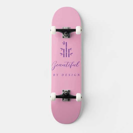 7 7/8" Skateboard-Deck (Pink) Skateboard (Vorderseite)