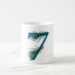 7/7./Nr. 7/Jahrestag/7. Geburtstag Kaffeetasse