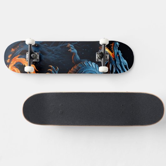 7/8" Drachenfliege Skateboard (Horizontal)