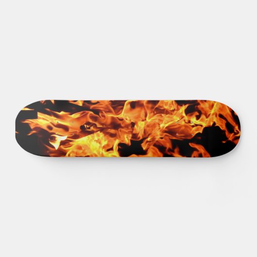 7/8" Flame Skateboard Deck (Horizontal)